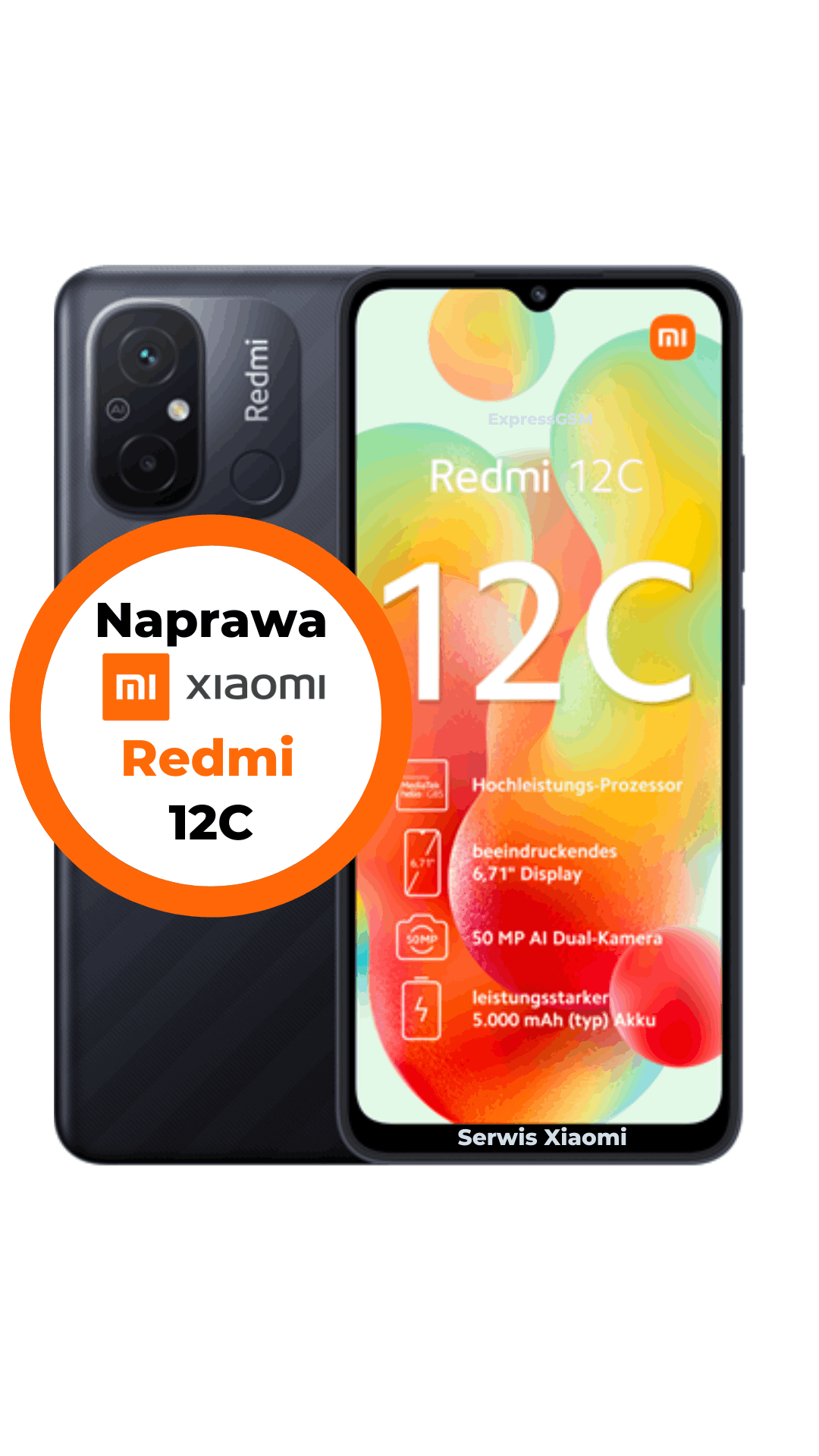 Naprawa Xiaomi Redmi 12C
