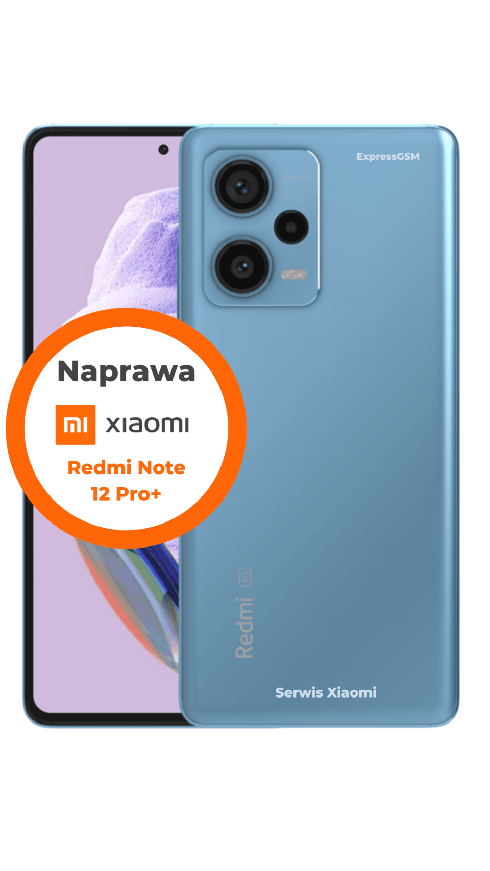 Wymiana szybki Xiaomi Redmi Note 12 Pro+ w serwisie Warszawa