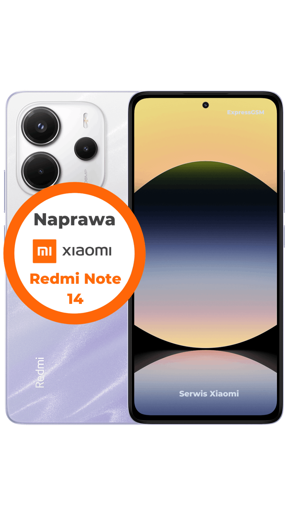 Wymiana szybki Xiaomi Note  14 w serwisie Warszawa