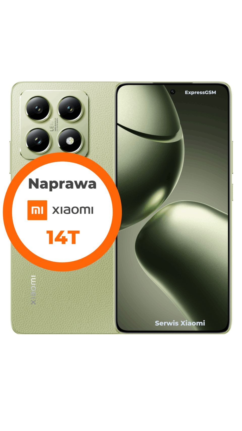Wymiana szybki Xiaomi 14T w serwisie Warszawa