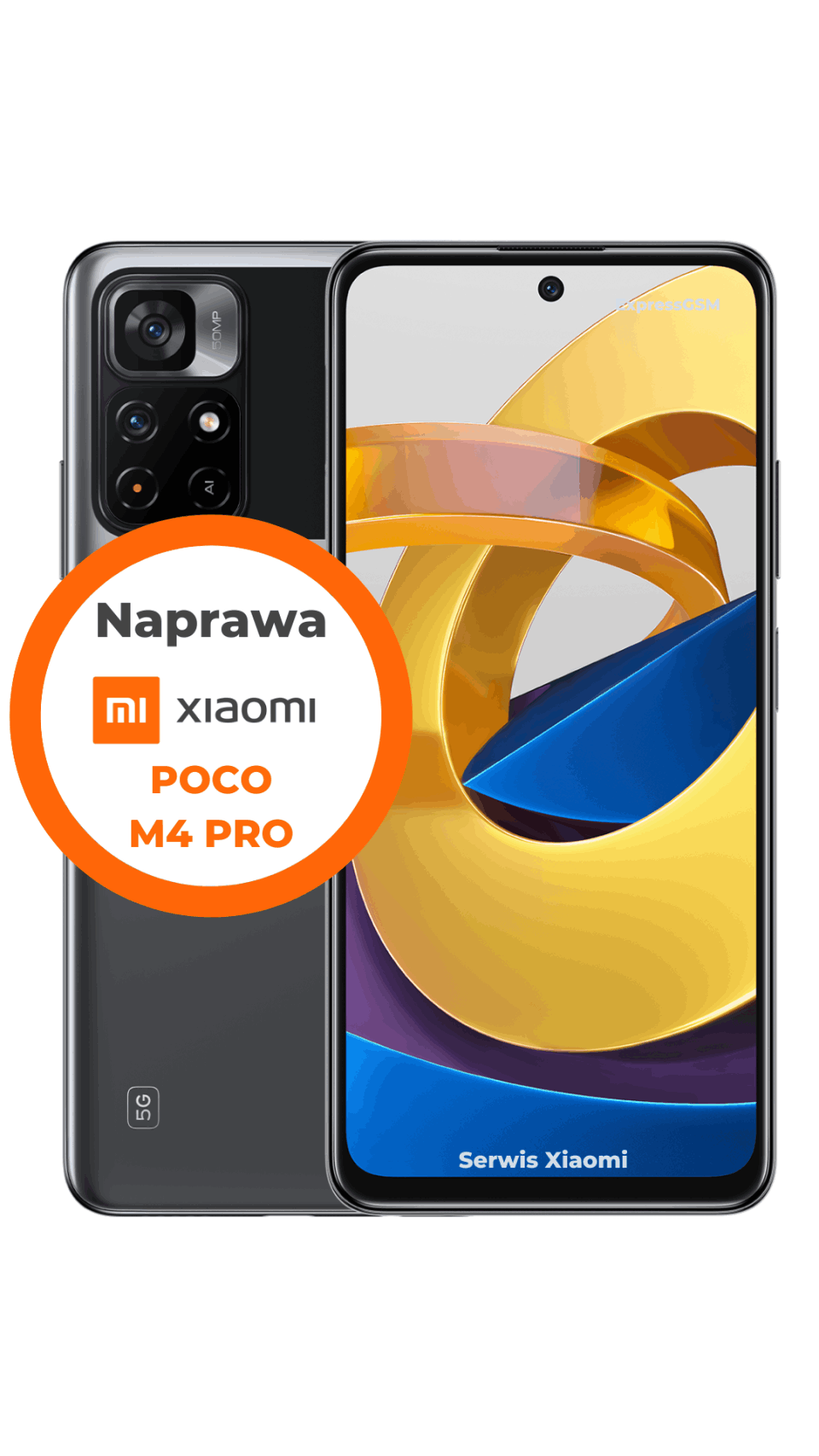 Wymiana szybki POCO M4 Pro w serwisie Warszawa