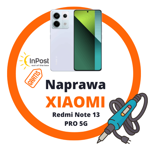 Profesjonalna naprawa ekranu Xiaomi Redmi Note 13 Pro 5G – oryginalne części
