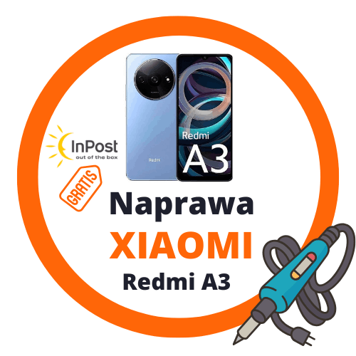 Profesjonalna naprawa ekranu Xiaomi Redmi A3 – oryginalne części