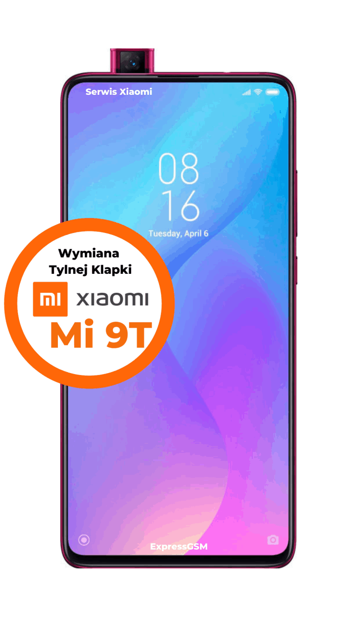 Wymiana tylnej klapki Xiaomi Mi 9T