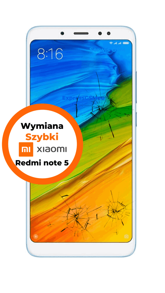 Wymiana Sybki Xiaomi redmi Note 5