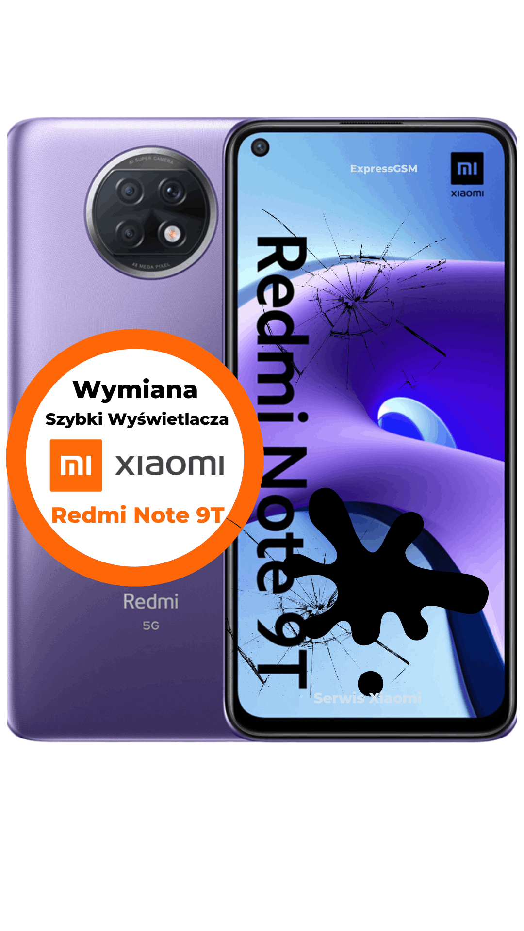 Wymiana szybki Xiaomi Redmi Note 10 Pro Naprawa