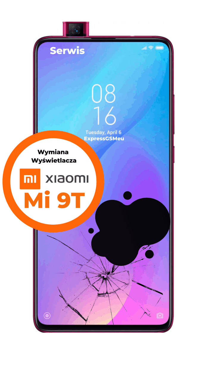 Wymiana wyświetlacza Xiaomi Mi 9T
